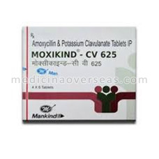 Moxikind-CV Tab (Amoxycillin, Clavulanic acid)