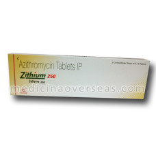 Zithium 250mg Tab (Azithromycin)