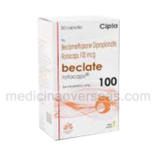 Beclate Rotacaps 100mcg  Tab(Beclomethasone)
