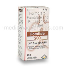 Fomtide 200 Inhaler (Formoterol, Budesonide)