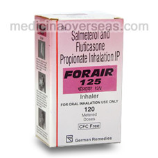 ForAir 125 Inhaler (Fluticasone Propionate, Salmeterol)