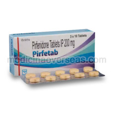 Pirfetab 200 mg Tab (Pirfenidone)