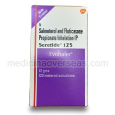 Seretide 125 Inhaler (Fluticasone Propionate, Salmeterol)