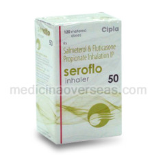 Seroflo 50 Inhaler (Fluticasone Propionate, Salmeterol)