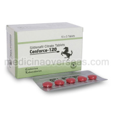 Cenforce 120 mg (Sildenafil Citrate 120 mg Tablets)