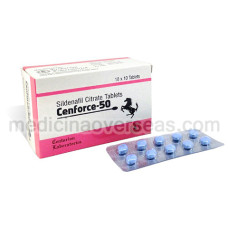 Cenforce 50 mg (Sildenafil Citrate Tablets 50 mg)