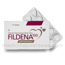 Fildena Professional (Sildenafil Citrate Softgel Capsule 100 mg)