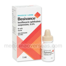 Besivance Eye Ddrops (Besifloxacin Ophthalmic Suspension) 