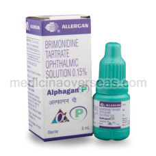 Alphagan P Opthalmic Solution(Brimonidine(0.15), Stabilized Oxychloro(0.005)) 