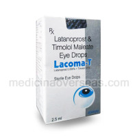 Lacoma T Eye Drops(Timolol(5mg),Latonoprost(50mcg))