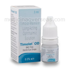 Timolet OD Eye Drop(Timolol)