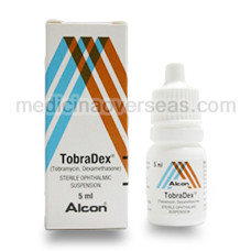 TobraDex Eye Drops (Dexamethasone, Tobramycin)