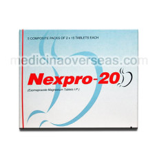 Nexpro 20 Tab (Esomeprazole)