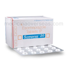 Sompraz 20mg Tab (Esomeprazole)