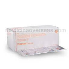 Zinetac 300mg Tab (Ranitidine)