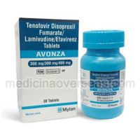 Avonza Tab(Lamivudine, Tenofovir disoproxil fumarate and Efavirenz)