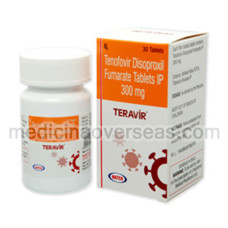 Teravir 300 mg Tab(Tenofovir disoproxil fumarate)