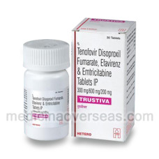 Trustiva Tab(Emtricitabine, Tenofovir and Efavirenz)