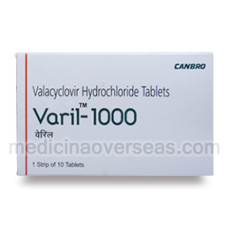 Varil 1000mg Tab(Valacyclovir)