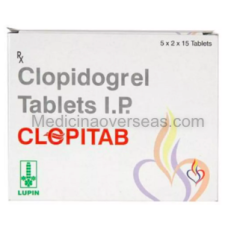 Clopitab 75mg tab (Clopidogrel)