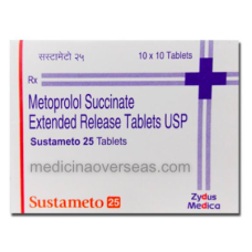 Sustameto 25mg Tab (Metoprolol XL)