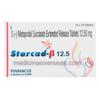 Starcad-Beta 12.5mg Tab (Metoprolol XL)