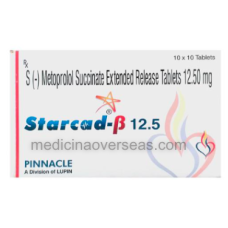 Starcad-Beta 12.5mg Tab (Metoprolol XL)
