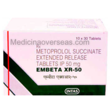 Embeta XR 50mg Tab (Metoprolol XL)