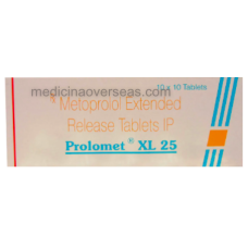 Prolomet XL 25mg Tab (Metoprolol XL)