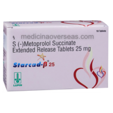 Starcad-Beta 25mg Tab (Metoprolol XL)