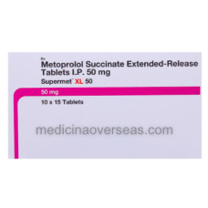 Supermet XL 50mg Tab (Metoprolol XL)