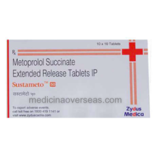 Sustameto 50mg Tab (Metoprolol XL)