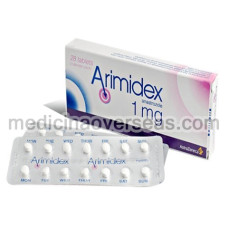 Arimidex 1 mg tab (Anastrozole Tablets)