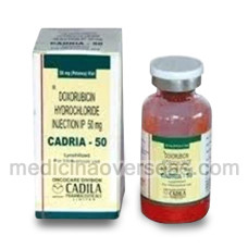 Cadria 50 mg Injection(Doxorubicin hydrochloride) 