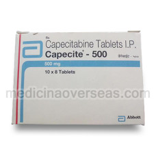 Capecite 500 mg Tab(Capecitabine)