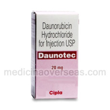 Daunotec 20 mg Injection(Daunorubicin) 