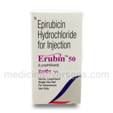 Erubin 50 mg Injection(Epirubicin) 