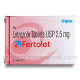 Fertolet 2.5 mg tab(Letrozole)