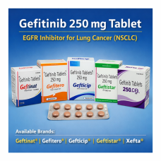 Gefitinib 250 mg Tablet – EGFR Inhibitor for Lung Cancer (NSCLC)