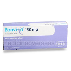 Generic Bonviva 150 mg tab (Ibandronic Acid)