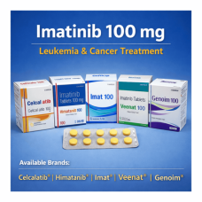 Imatinib 100 mg Tablet– Available Brands: Veenat®, Mitinab®, Lupinib®, Levin®, Imatinib®