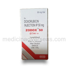 Zodox 50 mg Injection (Doxorubicin hydrochloride) 