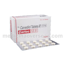 Carloc 12.5mg tab (Carvedilol)