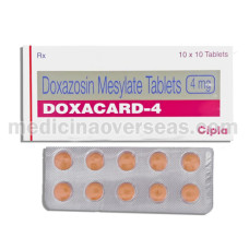 Doxacard 4mg tab (Doxazosin)