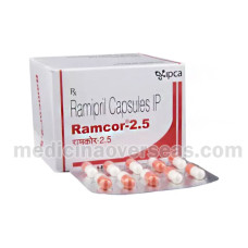 Ramcor 2.5mg Tab (Ramipril)