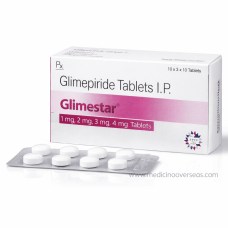 Glimestar® (Glimepiride Tablets) – 1 mg | 2 mg | 3 mg | 4 mg