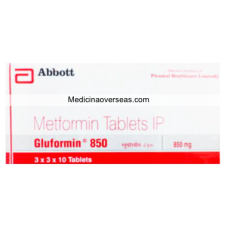 Gluformin 850 Tablet (Metformin)