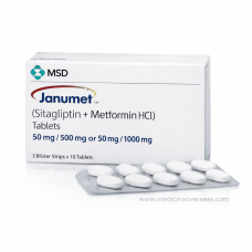 Janumet® Tablet (Sitagliptin & Metformin) – 50/500 mg | 50/850 mg | 50/1000 mg