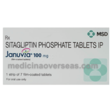 Januvia 100mg Tablet (Sitagliptin)