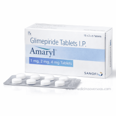 Amaryl® (Glimepiride Tablets) – 1 mg | 2 mg | 4 mg